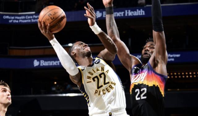 虎扑足球-告别肿块成功复出 勒韦尔步行者首秀砍13+7